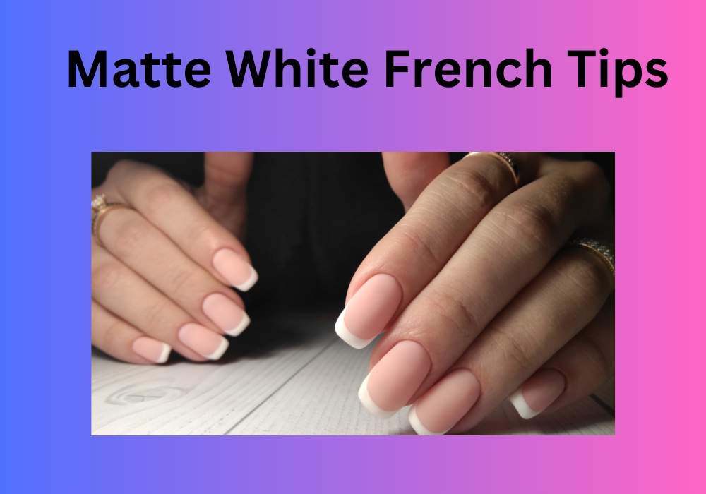 Matte White French Tips